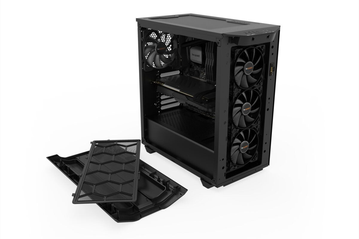 GABINETE BEQUIET PURE BASE 500DX NEGRO