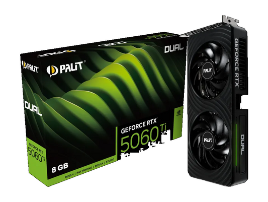 TARJETA GRAFICA PALIT GEFORCE RTX 5060 ti