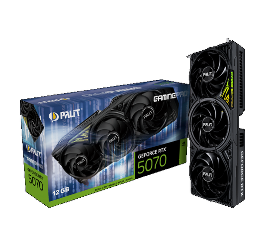 TARJETA GRAFICA GEFORCE RTX 5070 GAMING PRO 12GB