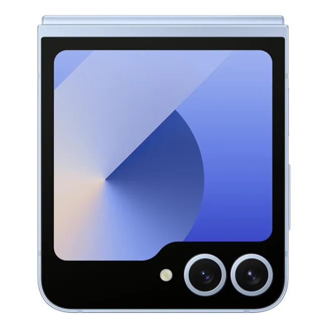 SAMSUNG GALAXY X FLIP 6 CELESTE 12gb 512gb [REMANUFACTURADO] con detalles